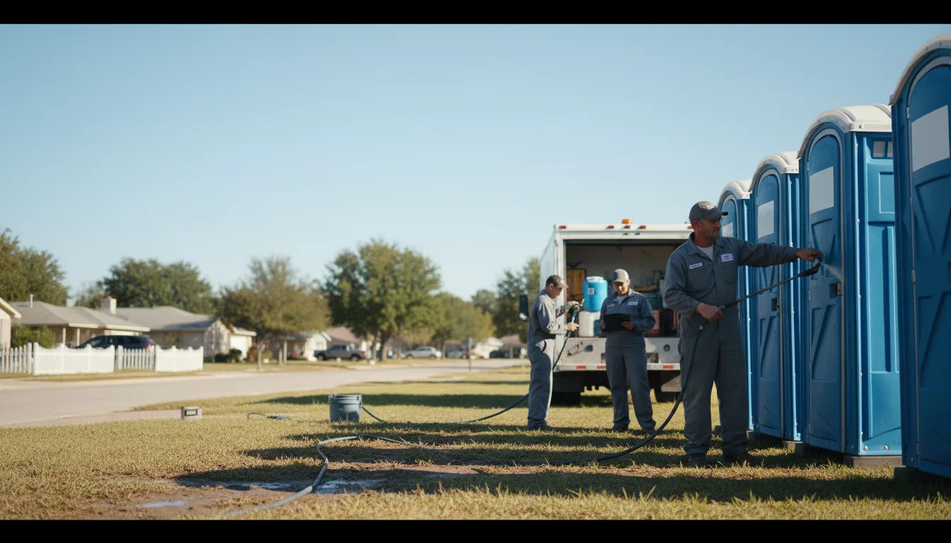 Long-Term Portable Toilet Rental in Redding, IA near me